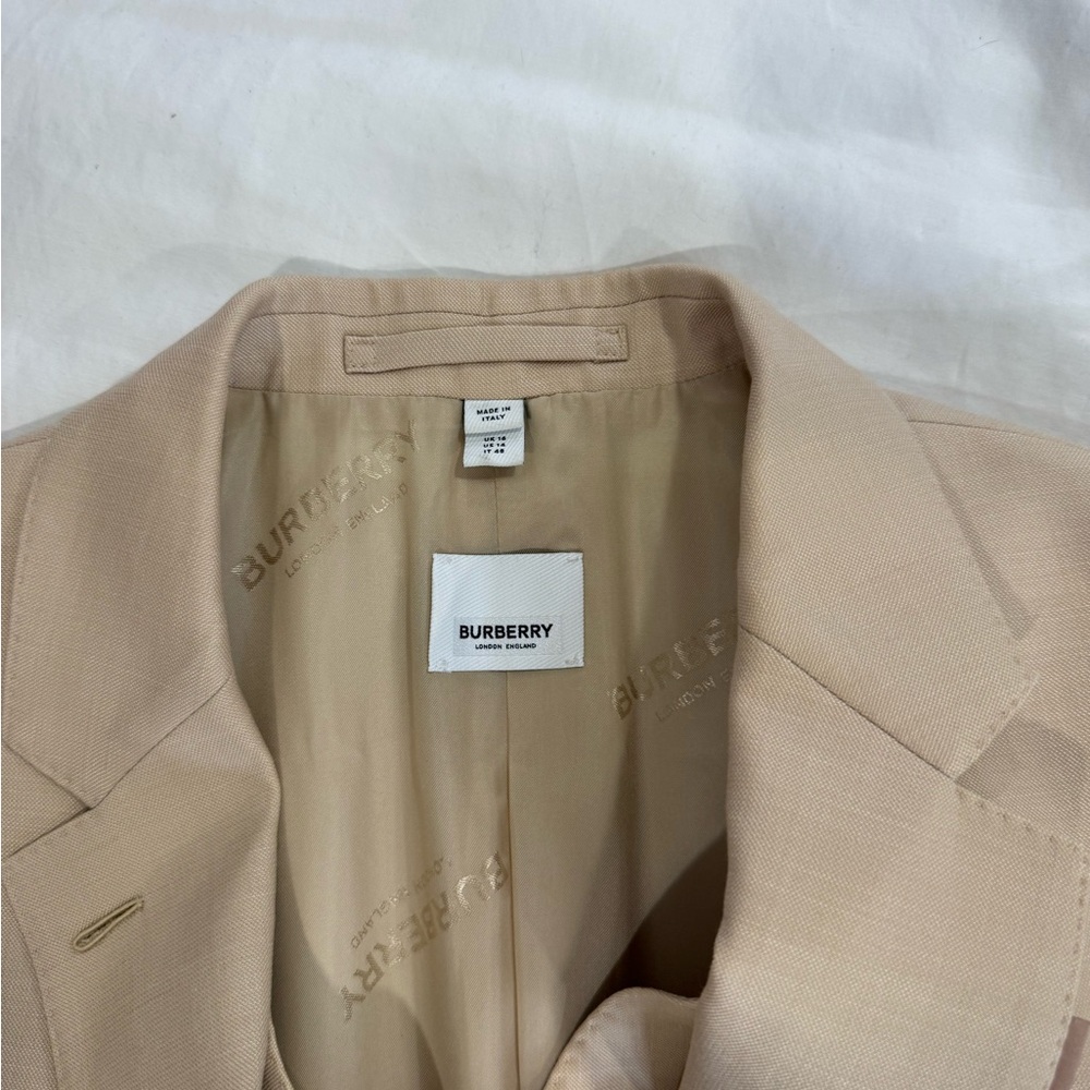 Burberry Gilet Docking Jacket in light beige Women’s US 14 - Picture 14 of 15